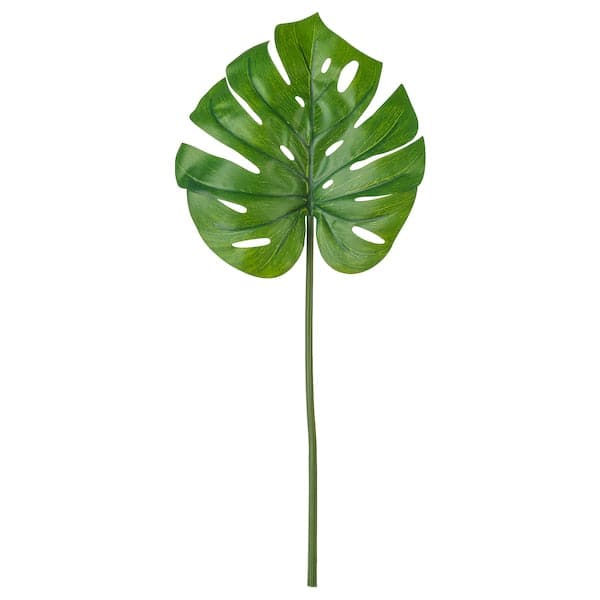 SMYCKA - Artificial leaf, Monstera/green, 80 cm - best price from Maltashopper.com 00335705