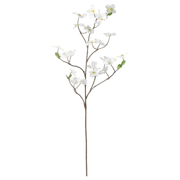 Ikea SMYCKA - Artificial spray, in/outdoor/Dogwood white, 100 cm