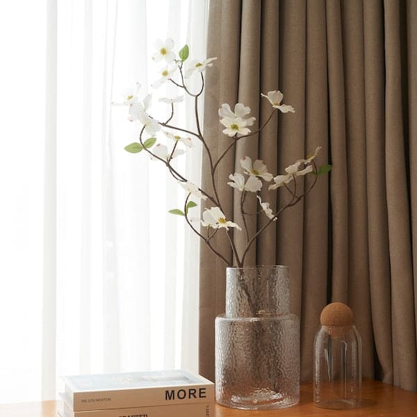 Ikea SMYCKA - Artificial spray, in/outdoor/Dogwood white, 100 cm