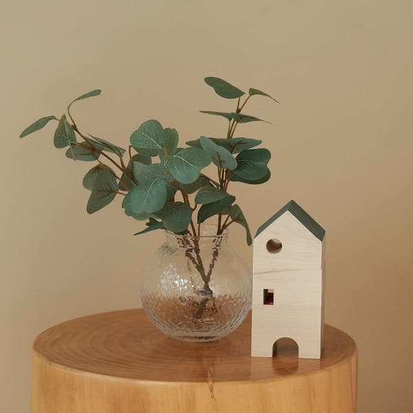 Ikea SMYCKA - Artificial spray, in/outdoor/eucalyptus, 29 cm