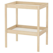 Ikea SNIGLAR - Changing table, beech/white, 72x53 cm