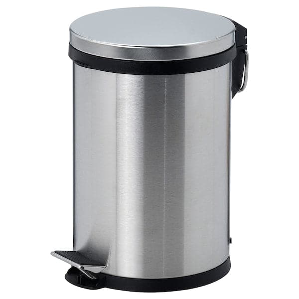 SNÖRPA - Pedal bin, stainless steel, 12 l - best price from Maltashopper.com 50511211