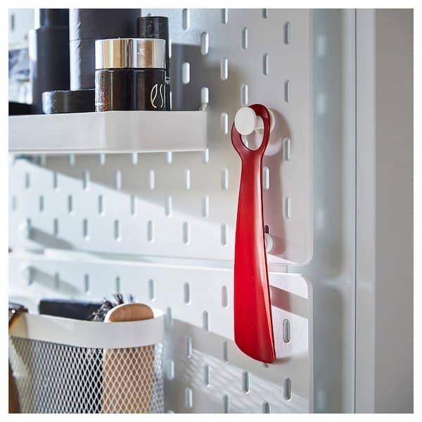 Ikea SNÖSKYFFEL - Shoehorn, bright red, 18 cm