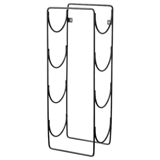 Ikea SNÖSPIRA - 4-bottle wine rack, black