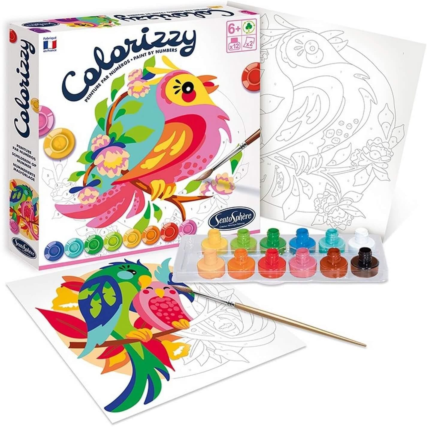 Colorizzy - Parakeets