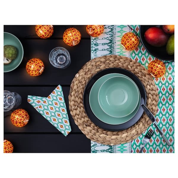 SOARÉ - Place mat, water hyacinth, 37 cm - best price from Maltashopper.com 40082536