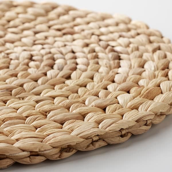 Ikea SOARÉ - Place mat, water hyacinth, 37 cm