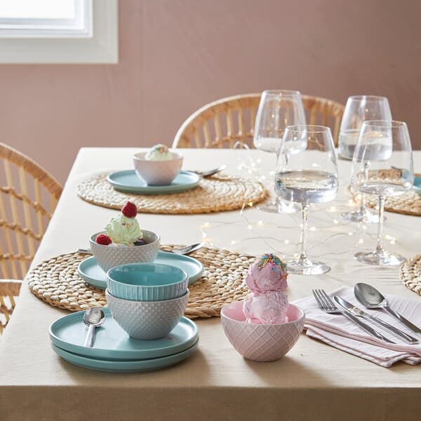 SOARÉ - Place mat, water hyacinth, 37 cm - best price from Maltashopper.com 40082536