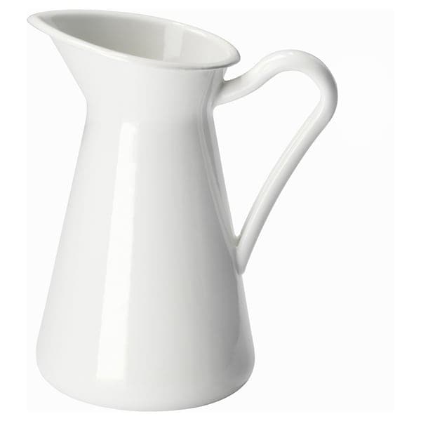 SOCKERÄRT - Vase/jug, white, 16 cm - best price from Maltashopper.com 10148464