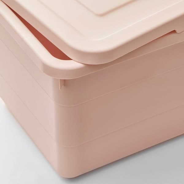 SOCKERBIT - Box with lid, pink, 19x26x15 cm - best price from Maltashopper.com 30444680