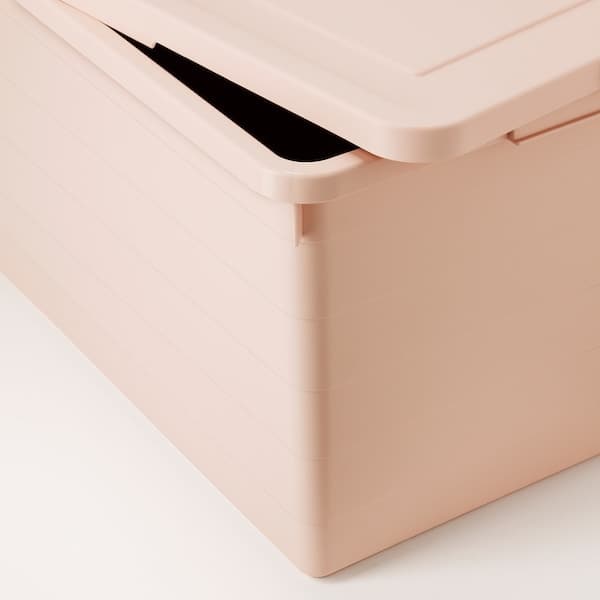 SOCKERBIT - Box with lid, pink, 38x51x30 cm - best price from Maltashopper.com 60444688