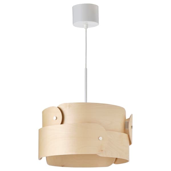 SÖDÅKRA - Pendant lamp, birch, 45 cm