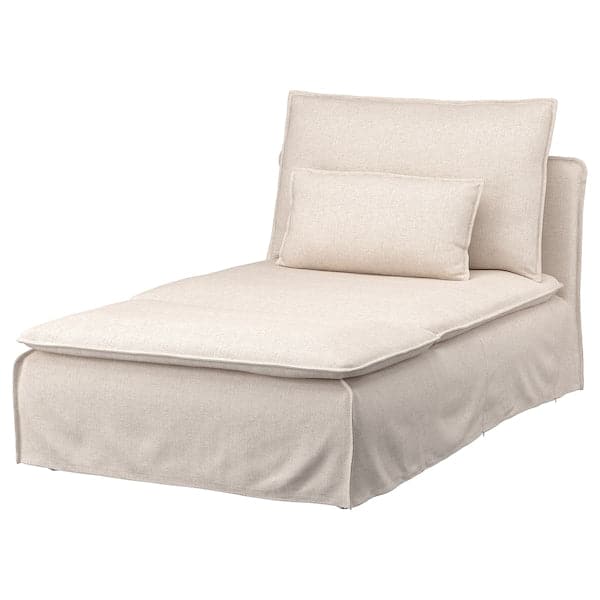 Ikea SÖDERHAMN Chaise-longue, Gransel color naturale ,