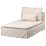 SÖDERHAMN chaise longue, Gransel natural colour, 93x83x151 cm