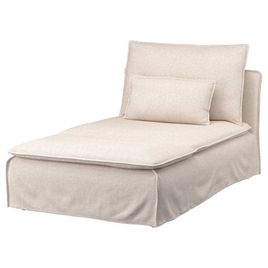 Ikea SÖDERHAMN Chaise-longue, Gransel color naturale ,