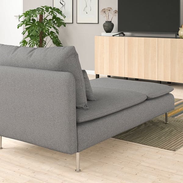 SÖDERHAMN Chaise-longue, Tonerud grey , - best price from Maltashopper.com 09452083