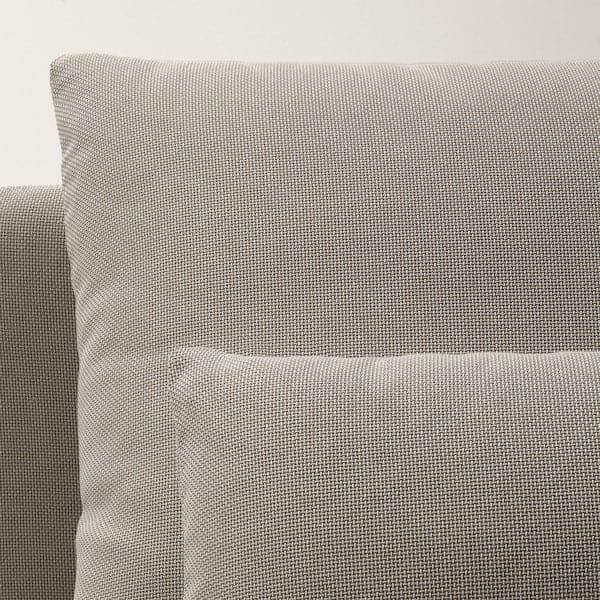 SÖDERHAMN 2-seater sofa with chaise-longue, Fridtuna light beige , - best price from Maltashopper.com 09449689