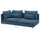 SÖDERHAMN 3-seat sofa, with open end/Tallmyra blue, 192 cm