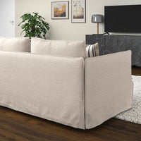 SÖDERHAMN 3-seater sofa, Gransel natural colour , - best price from Maltashopper.com 59442157