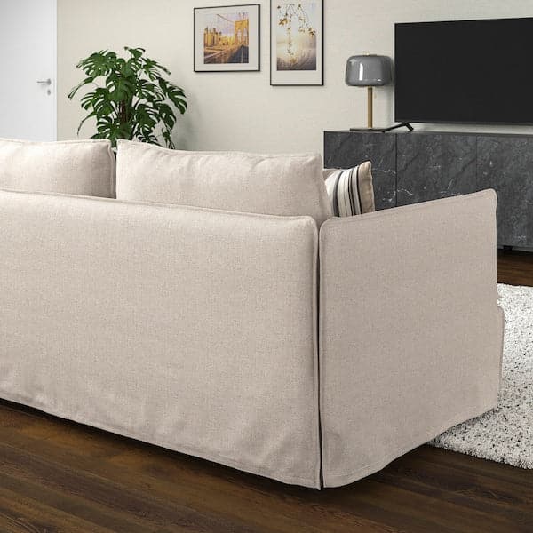 Ikea SÖDERHAMN 3-seater sofa, Gransel natural colour ,