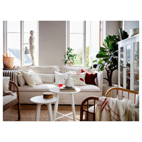 Ikea SÖDERHAMN 3-seater sofa, Gransel natural colour ,