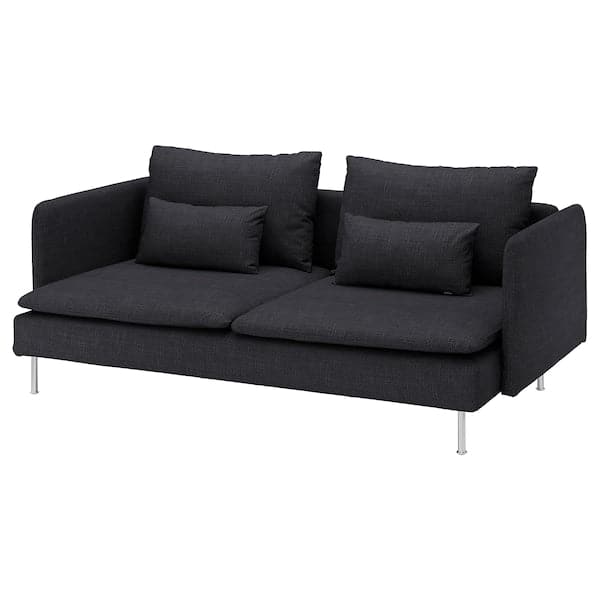 Ikea SÖDERHAMN - 3-seater sofa, Hillared anthracite ,