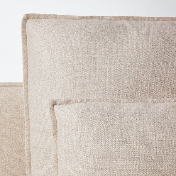 Ikea SÖDERHAMN 4-seater sofa with chaise-longue, with open end Gransel / natural colour , ikea_check