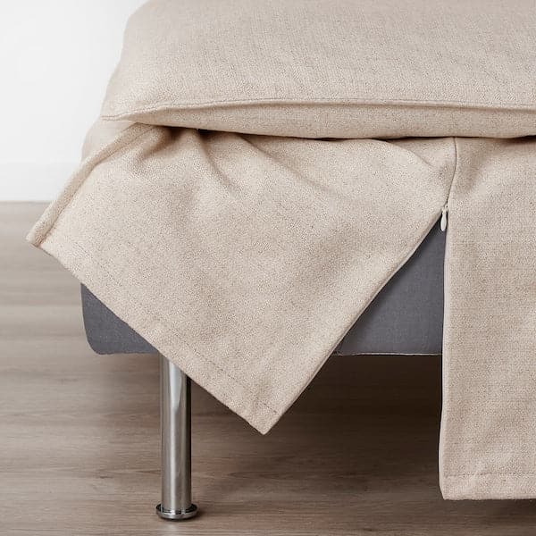 Ikea SÖDERHAMN 4-seater sofa with chaise-longue, with open end Gransel / natural colour , ikea_check