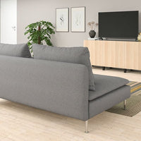 SÖDERHAMN 4-seater sofa with chaise-longue and open end piece Tonerud/grey , - best price from Maltashopper.com 99452111
