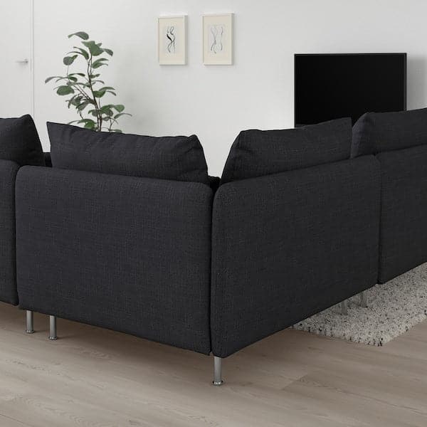 SÖDERHAMN - 3-seater corner sofa, Hillared anthracite , - best price from Maltashopper.com 29430561