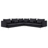 SÖDERHAMN corner sofa, 6-seat, Hillared anthracite, 291x14x99 cm