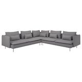 SÖDERHAMN corner sofa, 6-seat, Tonerud grey, 291x14x99 cm