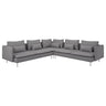 SÖDERHAMN corner sofa, 6-seat, Tonerud grey, 291x14x99 cm