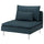 SÖDERHAMN 1-seat section, Hillared dark blue, 93x83x99 cm