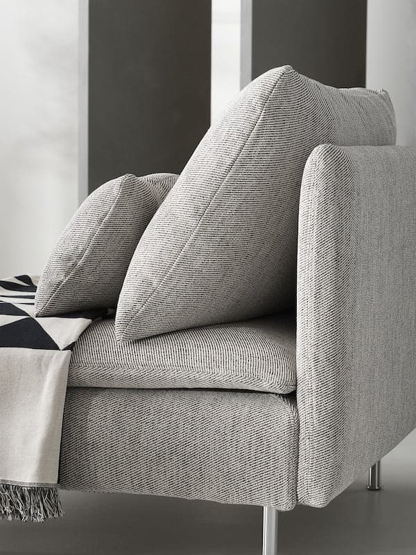 Ikea SÖDERHAMN 1-seater element - Beige/brown Viarp