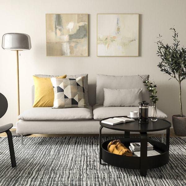 Ikea SÖDERHAMN 3-seater element, Fridtuna light beige ,