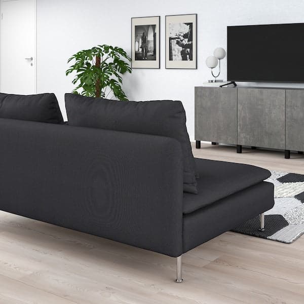 Ikea SÖDERHAMN 3-seater element, Fridtuna dark grey ,