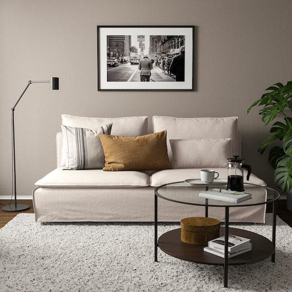 Ikea SÖDERHAMN 3-seater element, Gransel natural colour ,