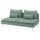 SÖDERHAMN 3-seat section, Tallmyra light green, 186x83x99 cm