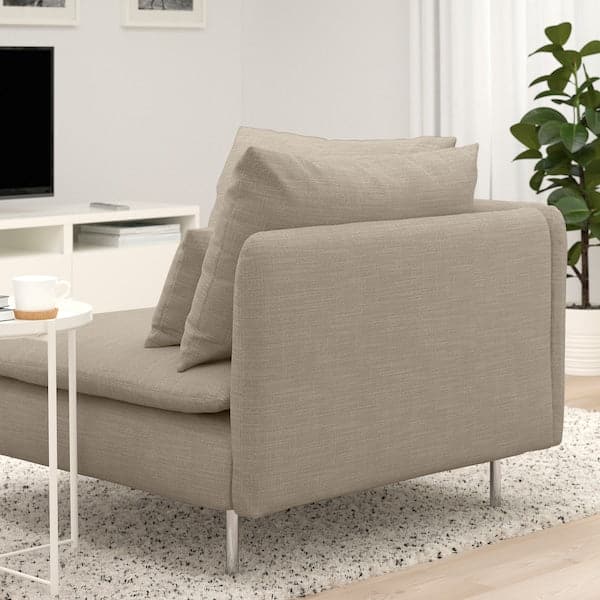 Ikea SÖDERHAMN - Corner modular element, Hillared beige ,