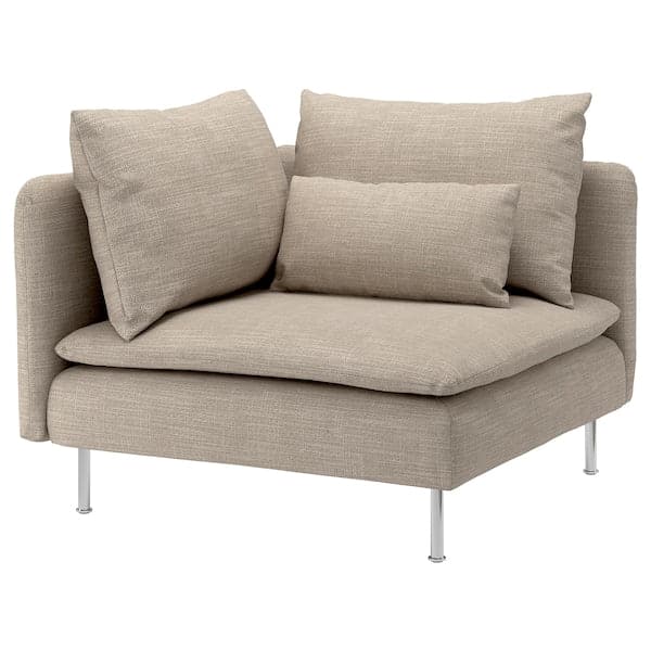 SÖDERHAMN - Corner modular element, Hillared beige , - best price from Maltashopper.com 59430574