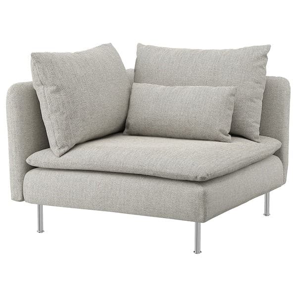 Ikea SÖDERHAMN Angular modular element - Beige/brown Viarp