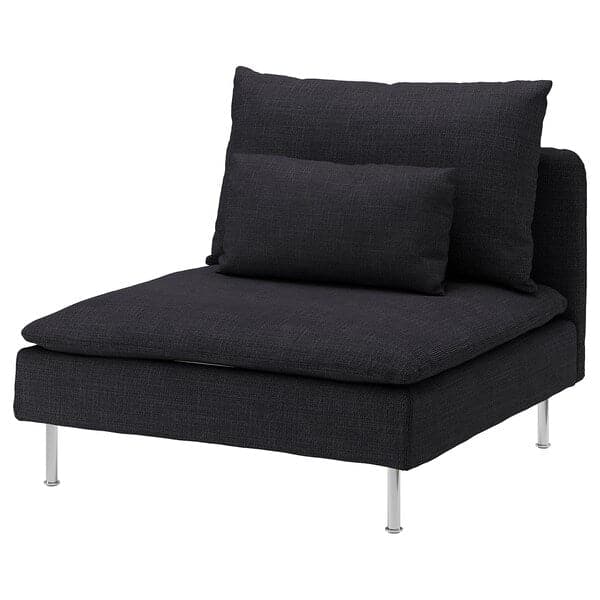 Ikea SÖDERHAMN - Lining for 1-seater element, Hillared anthracite ,