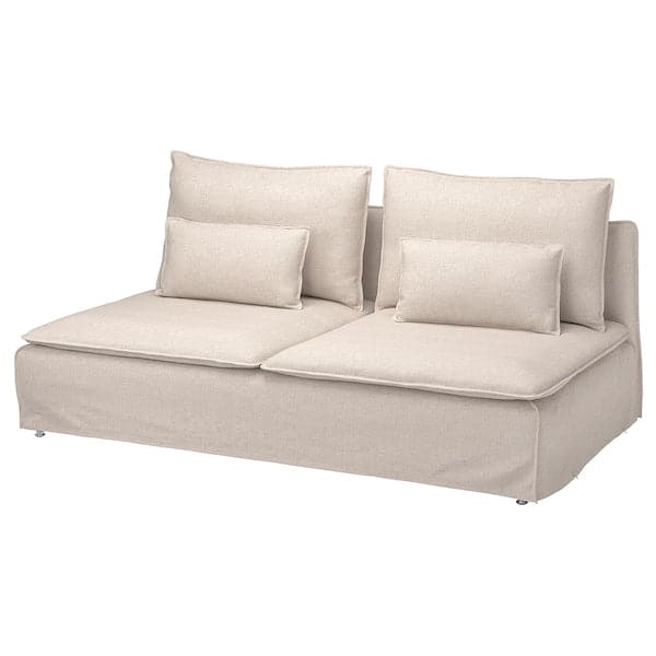 Ikea SÖDERHAMN Cover for 3seat section Gransel natural colour ,