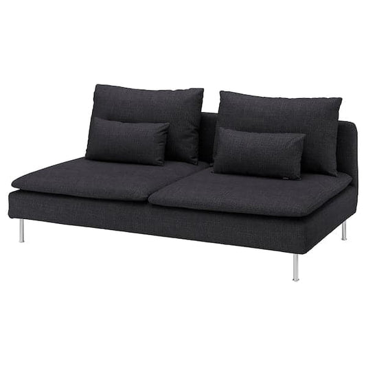 Ikea SÖDERHAMN - Lining for 3-seater element, Hillared anthracite ,
