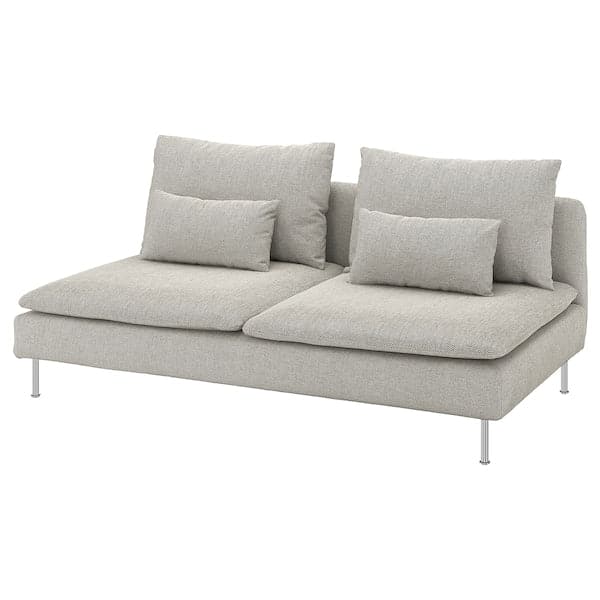 SÖDERHAMN Lining for 3-seater element - Beige/brown Viarp - Premium Sofas from Ikea - Just €311.99! Shop now at Maltashopper.com