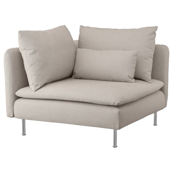 Ikea SÖDERHAMN Cover for corner section Fridtuna light beige ,