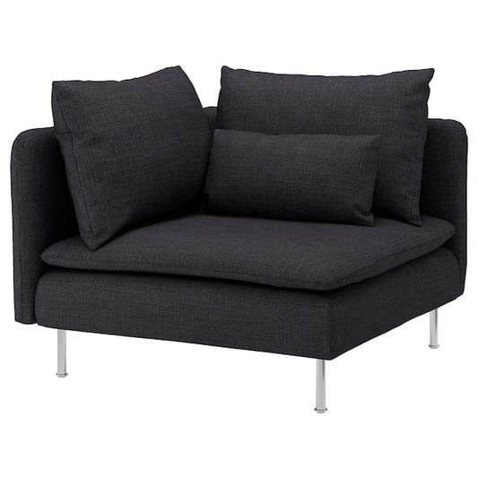 Ikea SÖDERHAMN - Corner element cover, Hillared anthracite ,