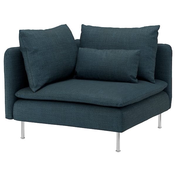 Ikea SÖDERHAMN - Corner element cover, Hillared dark blue ,