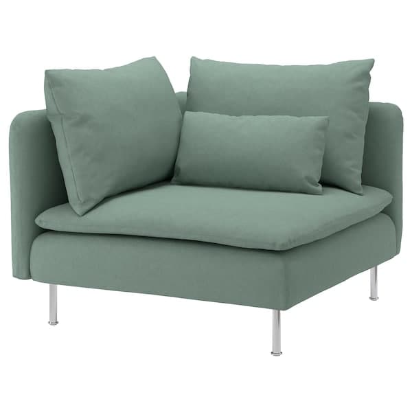 Ikea SÖDERHAMN - Lining for corner element, Tallmyra light green ,